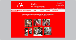Desktop Screenshot of krankenpflege-vitalis.de